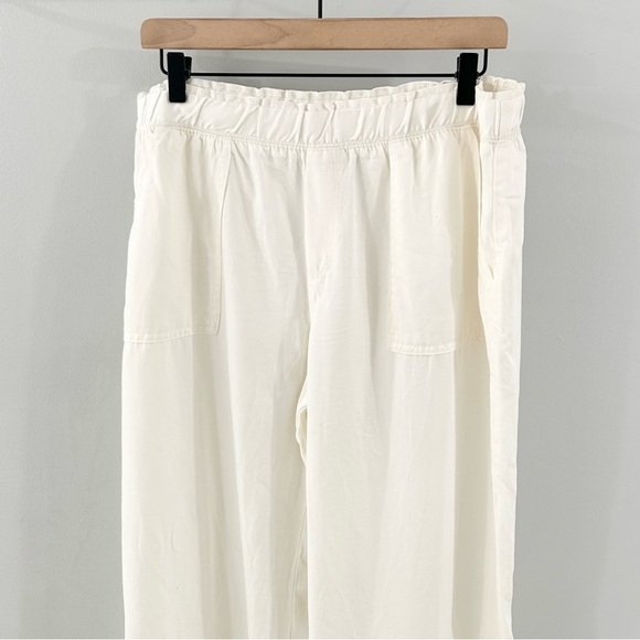 Karen Kane Wide Leg Pull On Pants White Off White Size Large - Picture 3 of 6